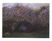 Claude Monet Les Repos Sous Les Lilas oil on canvas